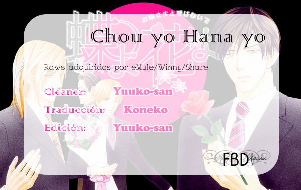 Chou yo Hana yo-Volume 1 Chapter 3